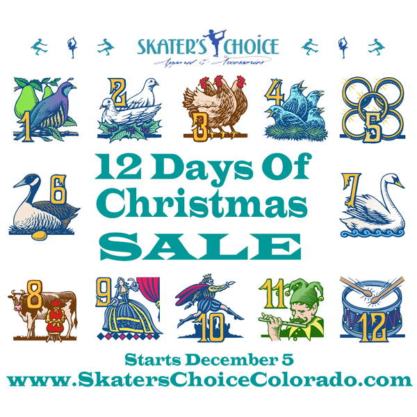 Stay tuned to Skater's Choice for More FUN with the 12 Days of Christmas!